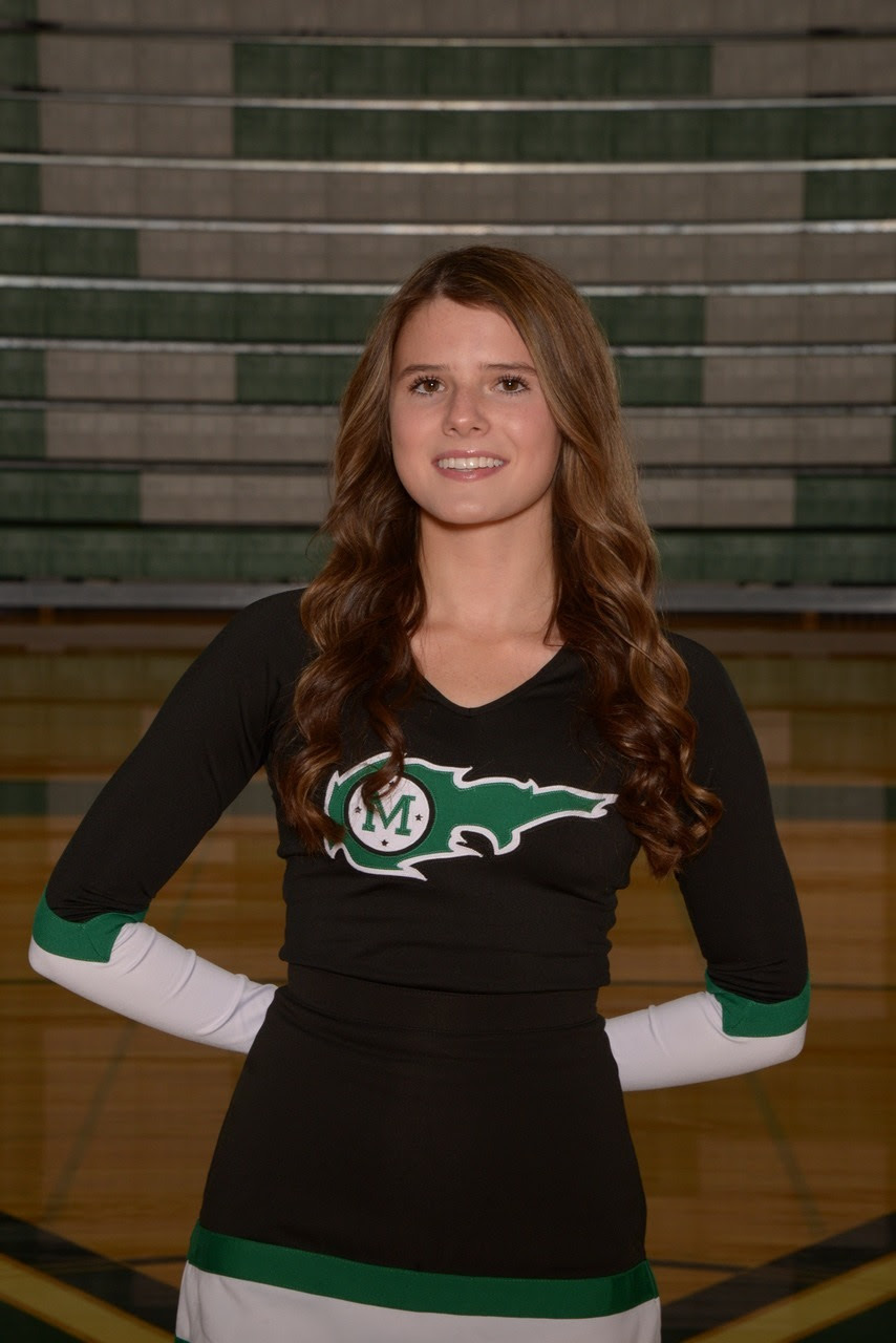 Ally is a senior on the Mason Winter Cheer Team.